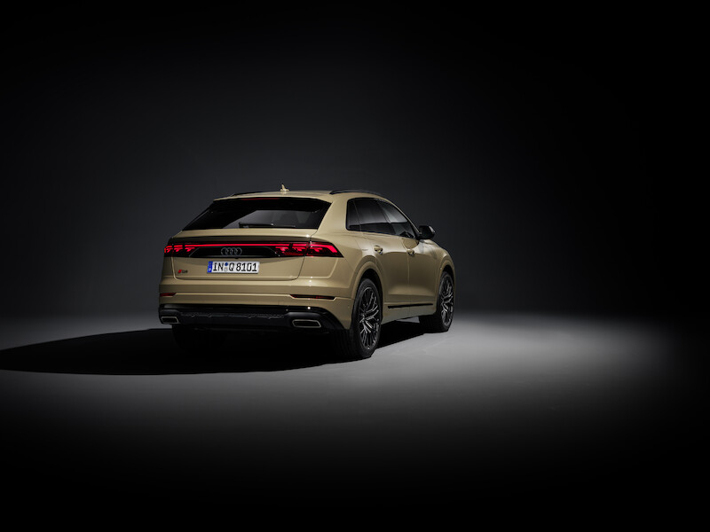 Ekspresyjny design i nowa technika świateł - udoskonalone Audi Q8