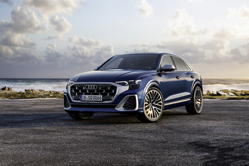 Ekspresyjny design i nowa technika świateł - udoskonalone Audi Q8