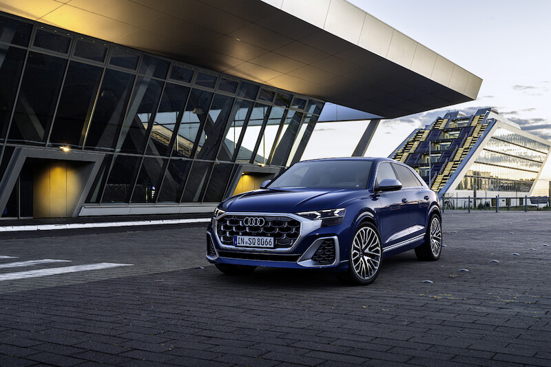 Ekspresyjny design i nowa technika świateł - udoskonalone Audi Q8
