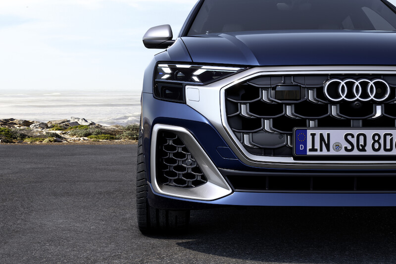 Ekspresyjny design i nowa technika świateł - udoskonalone Audi Q8