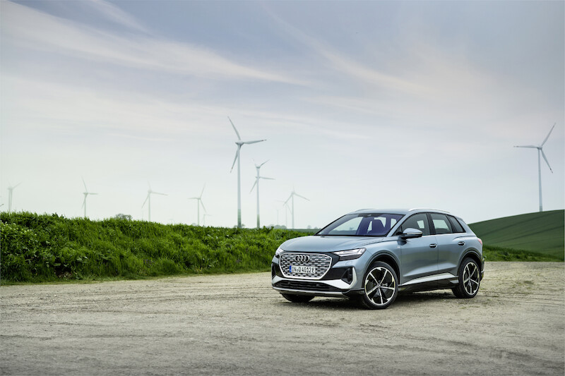Aktualizacja Audi Q4 e-tron: większy zasięg, większa wydajność, więcej emocji