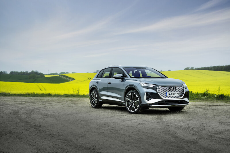 Aktualizacja Audi Q4 e-tron: większy zasięg, większa wydajność, więcej emocji