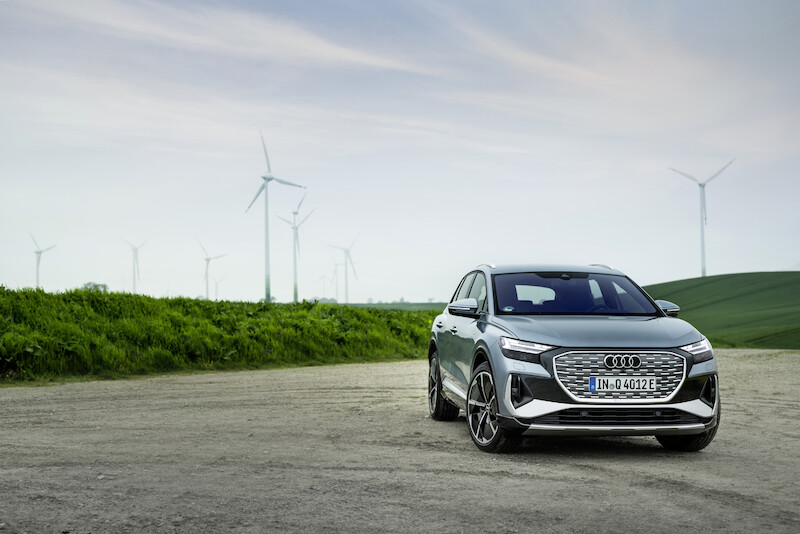 Aktualizacja Audi Q4 e-tron: większy zasięg, większa wydajność, więcej emocji