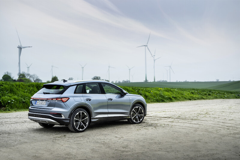 Aktualizacja Audi Q4 e-tron: większy zasięg, większa wydajność, więcej emocji