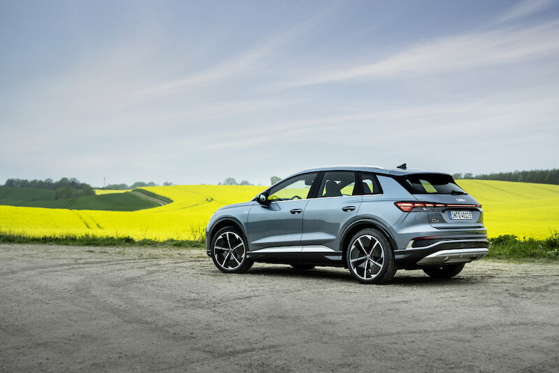 Aktualizacja Audi Q4 e-tron: większy zasięg, większa wydajność, więcej emocji