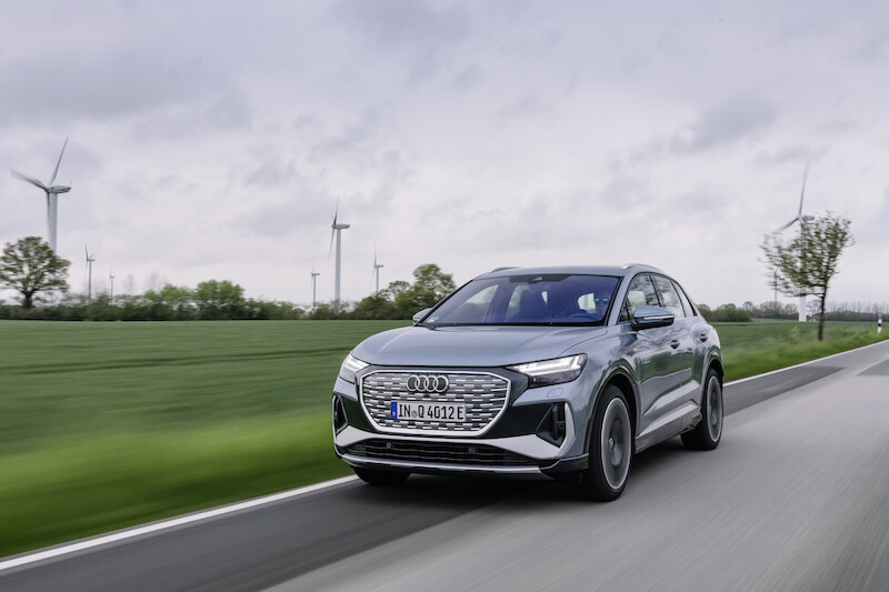 Aktualizacja Audi Q4 e-tron: większy zasięg, większa wydajność, więcej emocji