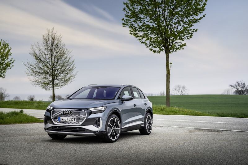 Aktualizacja Audi Q4 e-tron: większy zasięg, większa wydajność, więcej emocji