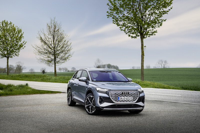 Aktualizacja Audi Q4 e-tron: większy zasięg, większa wydajność, więcej emocji