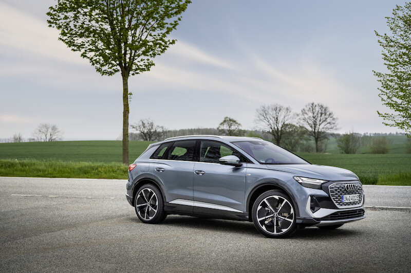 Aktualizacja Audi Q4 e-tron: większy zasięg, większa wydajność, więcej emocji
