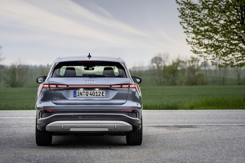 Aktualizacja Audi Q4 e-tron: większy zasięg, większa wydajność, więcej emocji