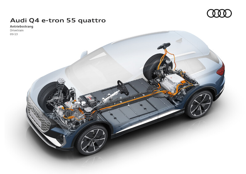 Aktualizacja Audi Q4 e-tron: większy zasięg, większa wydajność, więcej emocji