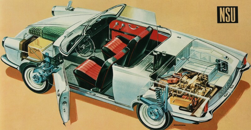 Sportowy, piękny i innowacyjny: NSU/Wankel Spider