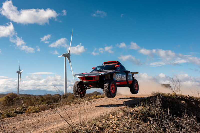 Audi RS Q e-tron: ostatni test przed Rajdem Dakar 2024