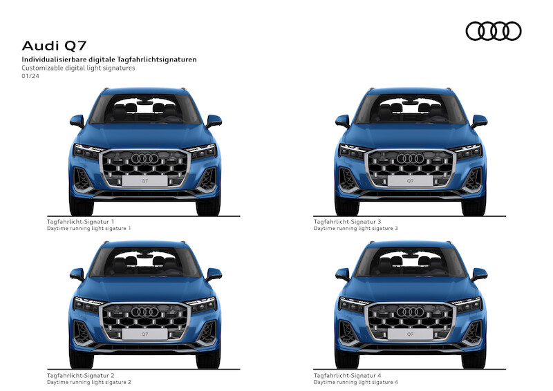 Mocne pod względem designu, komfortu i technologii: odnowione Audi Q7
