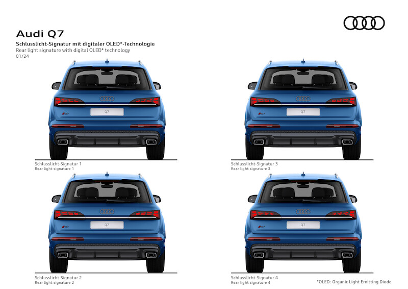 Mocne pod względem designu, komfortu i technologii: odnowione Audi Q7
