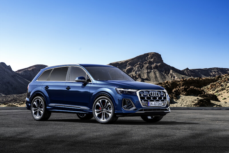Mocne pod względem designu, komfortu i technologii: odnowione Audi Q7