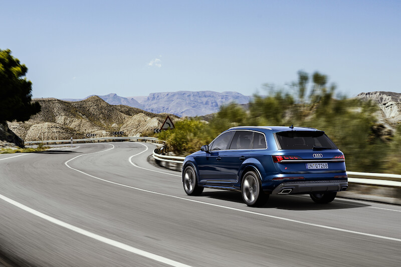 Mocne pod względem designu, komfortu i technologii: odnowione Audi Q7