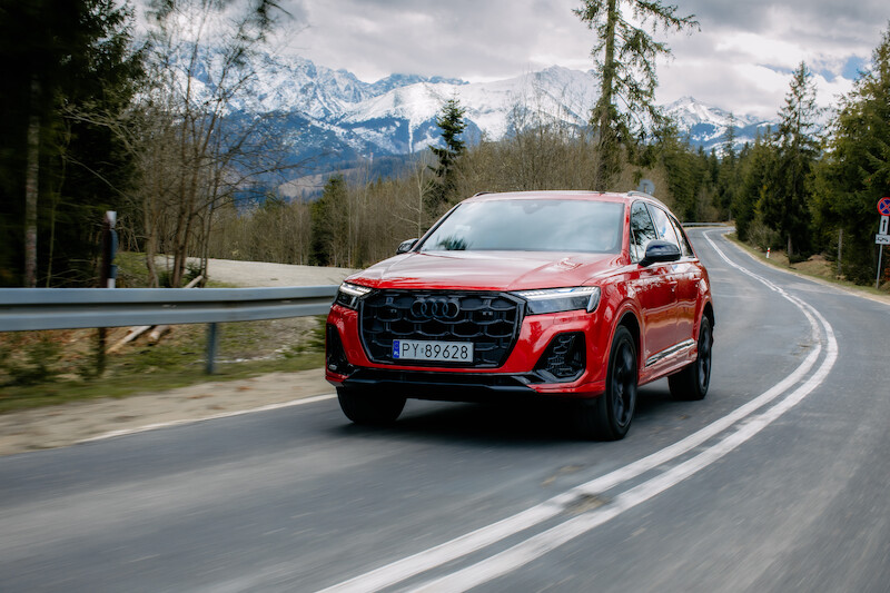 Mocne pod względem designu, komfortu i technologii: odnowione Audi Q7