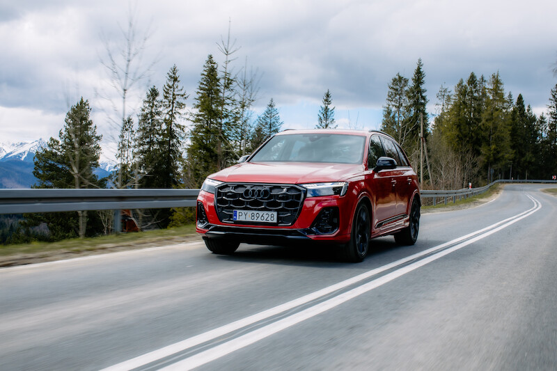 Mocne pod względem designu, komfortu i technologii: odnowione Audi Q7