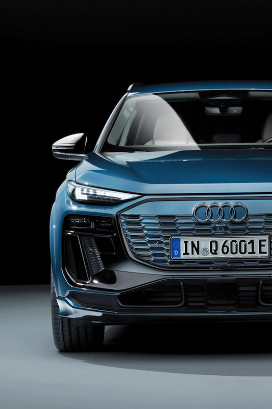 Wyjątkowa technologia oświetlenia Audi Q6 e-tron