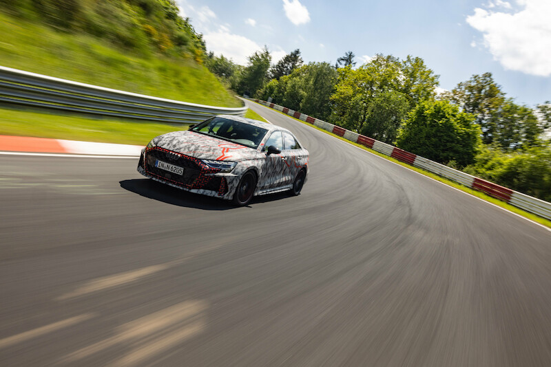 Powrót na tor: rekord okrążenia Audi Sport w segmencie aut kompaktowych