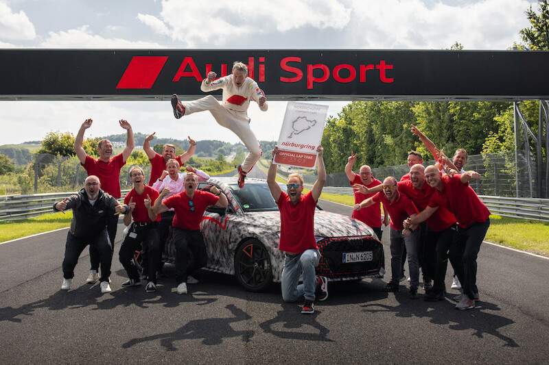 Powrót na tor: rekord okrążenia Audi Sport w segmencie aut kompaktowych