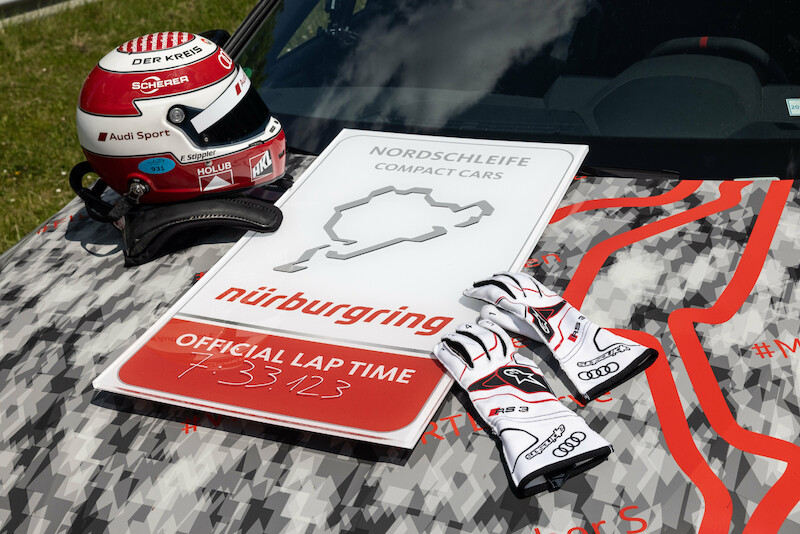 Powrót na tor: rekord okrążenia Audi Sport w segmencie aut kompaktowych