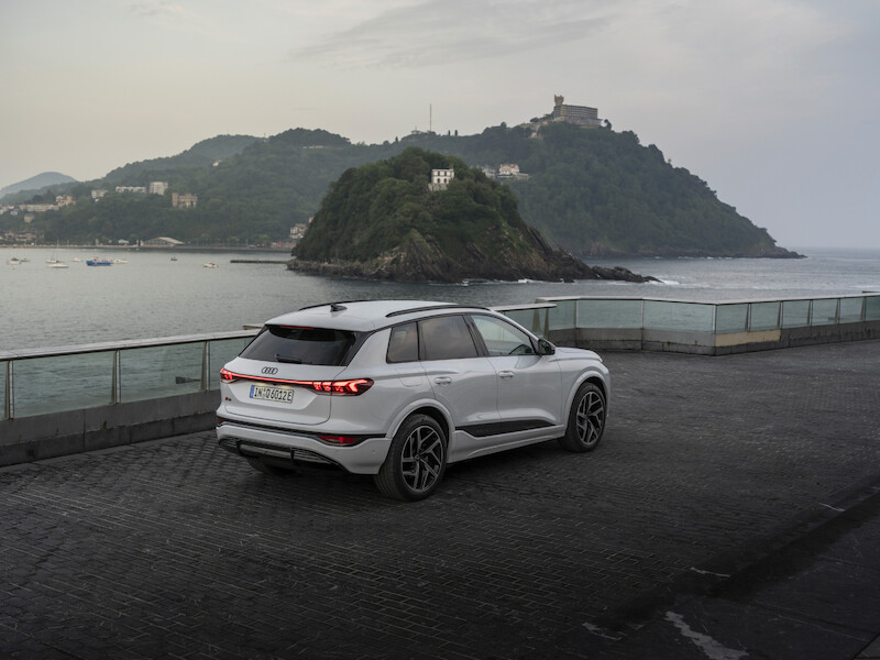 Czysta przyjemność z jazdy: północna Hiszpania w Audi Q6 e-tron