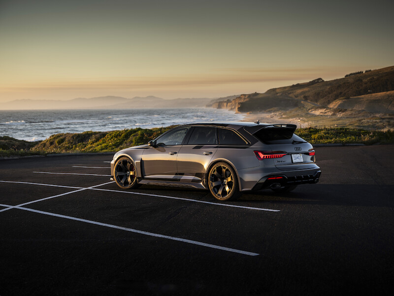 Audi RS 6 Avant GT na Zachodnim Wybrzeżu USA 