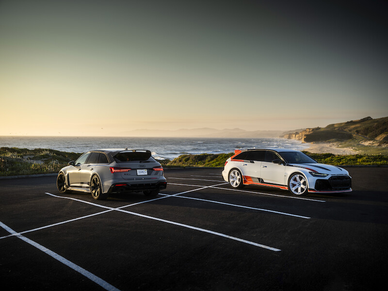 Audi RS 6 Avant GT na Zachodnim Wybrzeżu USA
