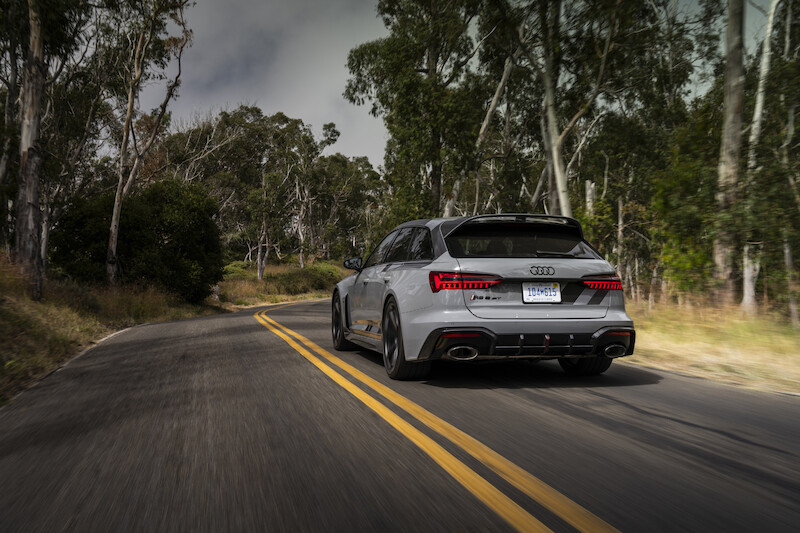 Audi RS 6 Avant GT na Zachodnim Wybrzeżu USA