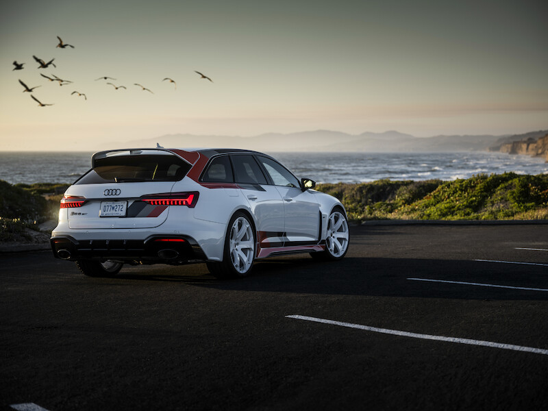Audi RS 6 Avant GT na Zachodnim Wybrzeżu USA