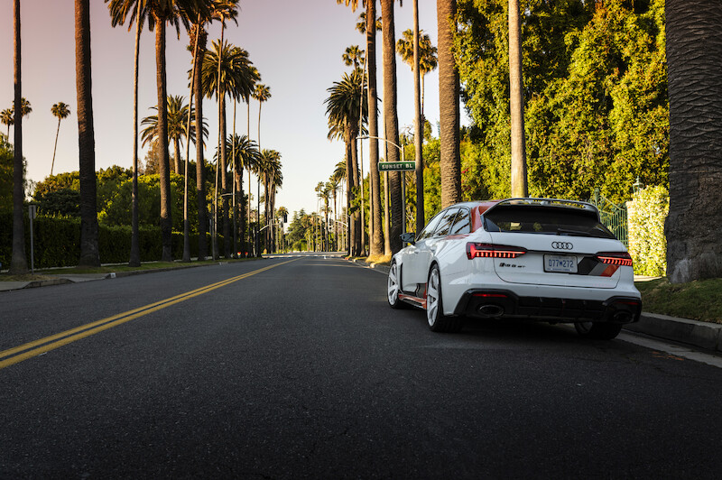 Audi RS 6 Avant GT na Zachodnim Wybrzeżu USA