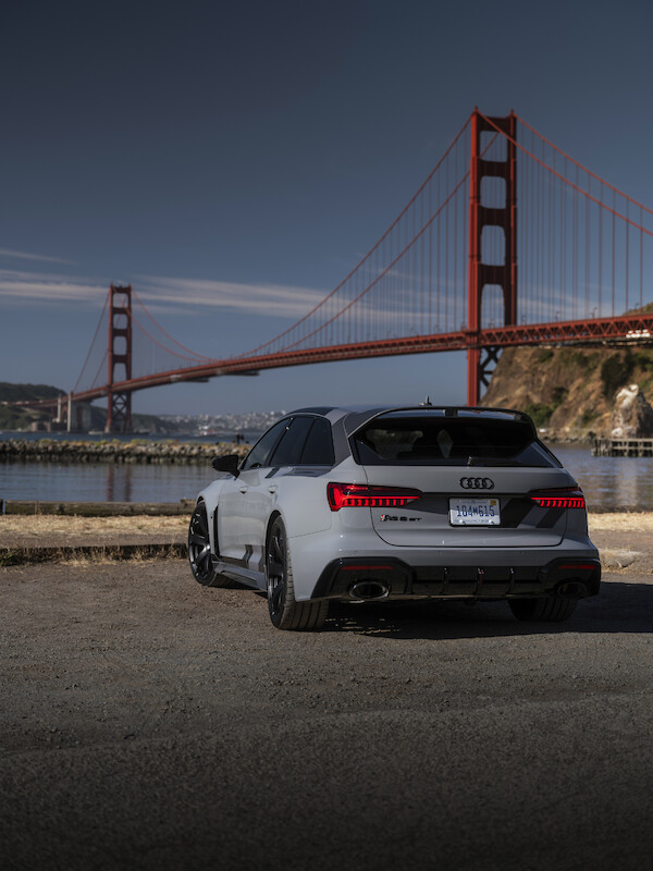 Audi RS 6 Avant GT na Zachodnim Wybrzeżu USA