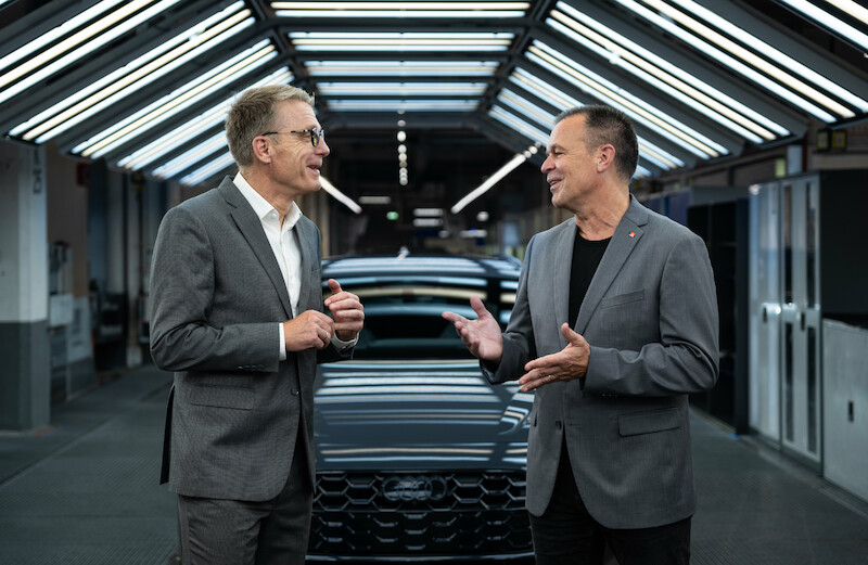 Audi A5: wydajna i zrównoważona produkcja w Neckarsulm