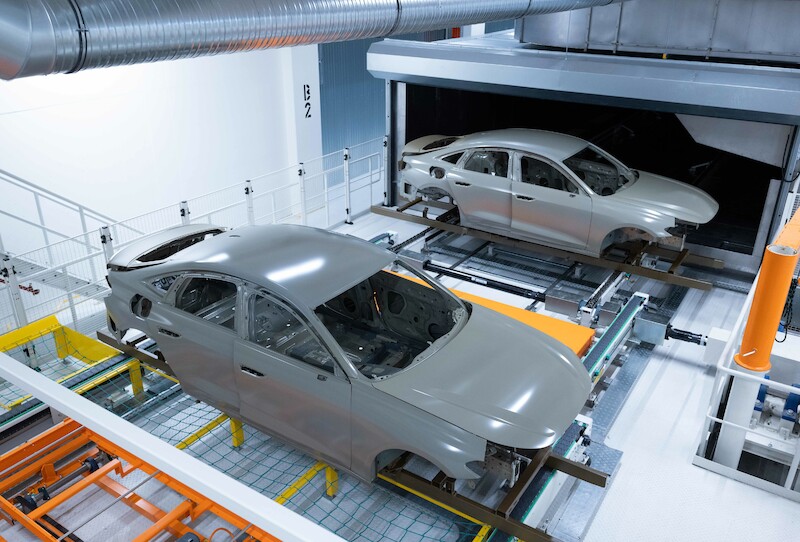 Audi A5: wydajna i zrównoważona produkcja w Neckarsulm