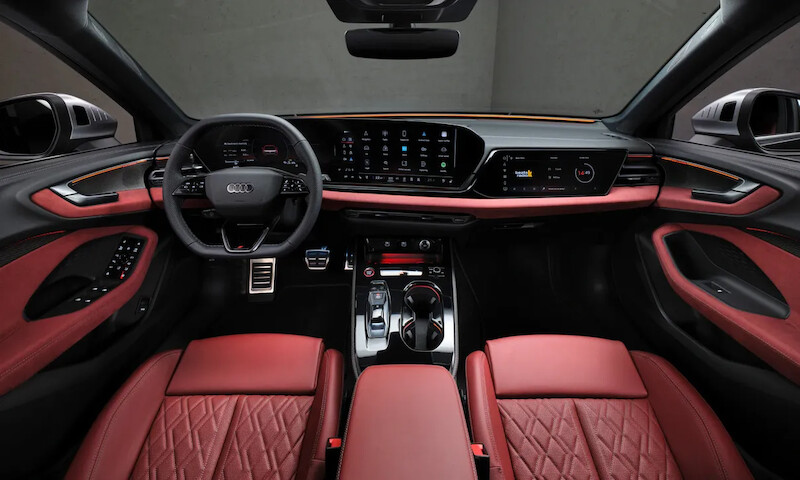 Światła we wnętrzu Audi A5