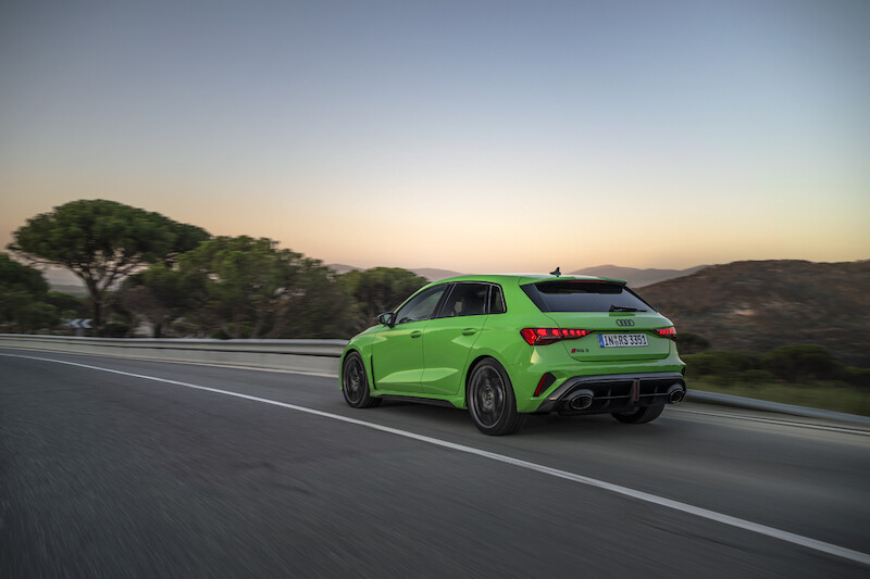 Uczta dla zmysłów: ulepszone Audi RS 3
