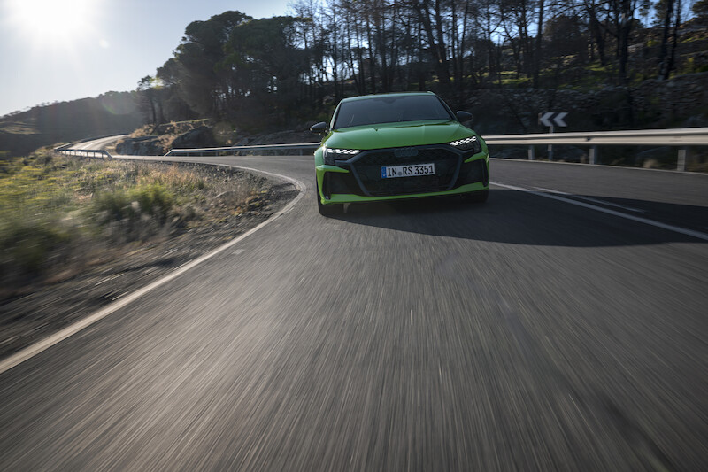 Uczta dla zmysłów: ulepszone Audi RS 3