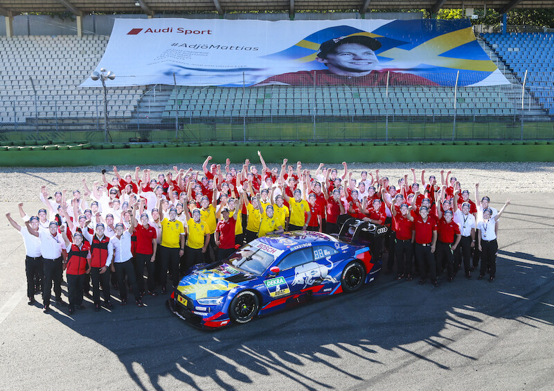 Audi: „Mattias Ekström, dziękujemy!”