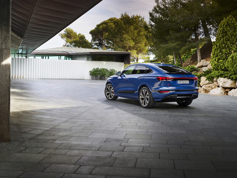Ekscytujący design i największy zasięg w rodzinie modeli: nowe Audi Q6 Sportback e-tron