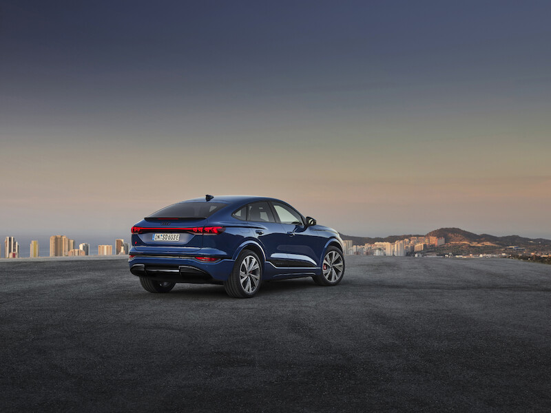 Ekscytujący design i największy zasięg w rodzinie modeli: nowe Audi Q6 Sportback e-tron