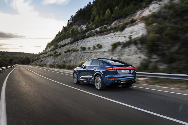 Ekscytujący design i największy zasięg w rodzinie modeli: nowe Audi Q6 Sportback e-tron