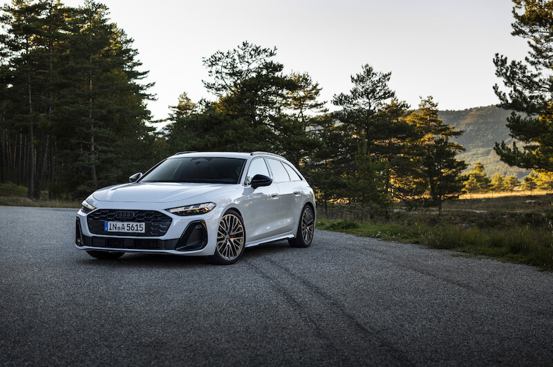 Imponująca prezencja: rodzina nowego Audi A5 na Lazurowym Wybrzeżu