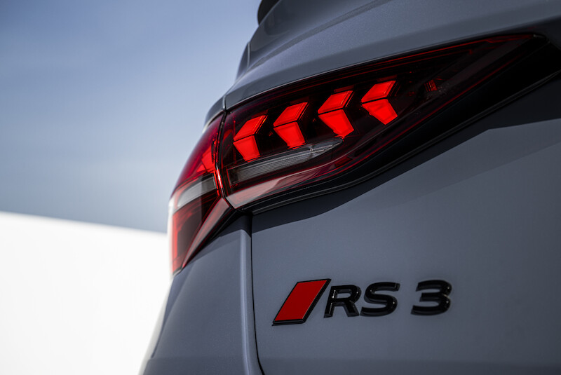 Precyzja dynamiki poprzecznej: krzywa osiągów Audi RS 3