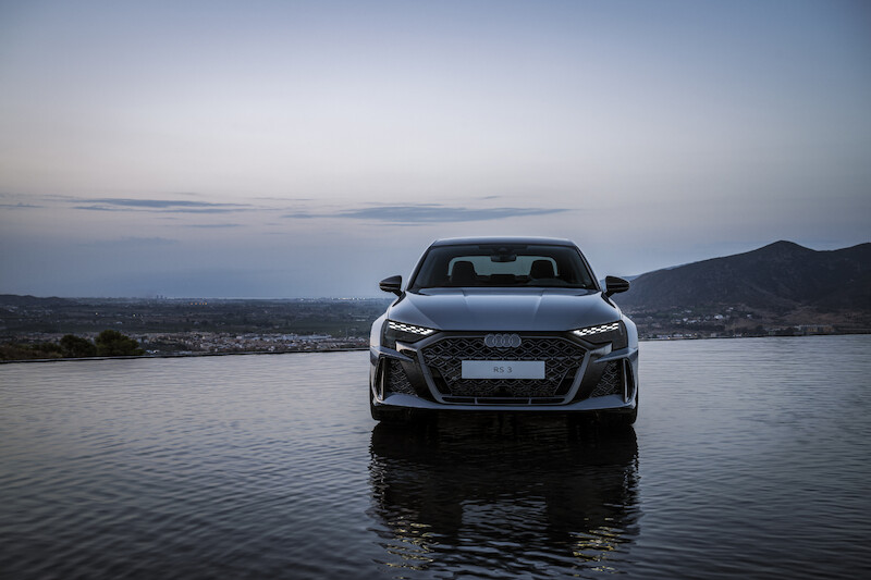 Precyzja dynamiki poprzecznej: krzywa osiągów Audi RS 3