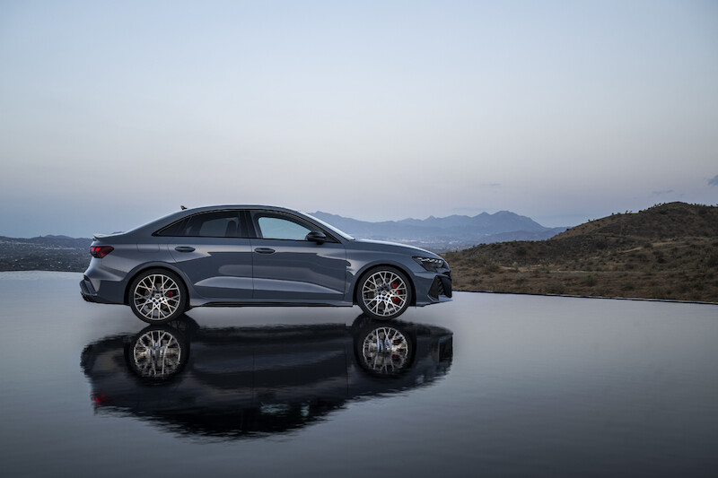 Precyzja dynamiki poprzecznej: krzywa osiągów Audi RS 3