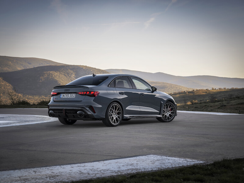 Precyzja dynamiki poprzecznej: krzywa osiągów Audi RS 3
