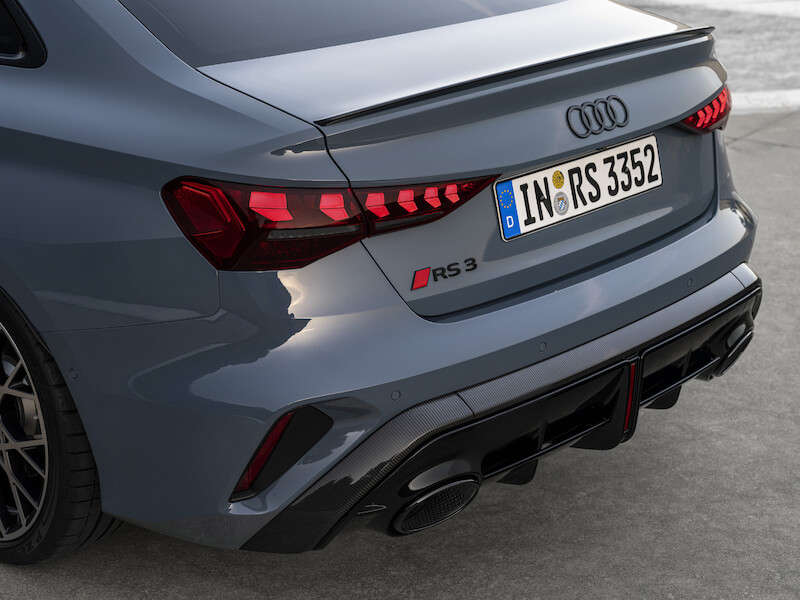 Precyzja dynamiki poprzecznej: krzywa osiągów Audi RS 3