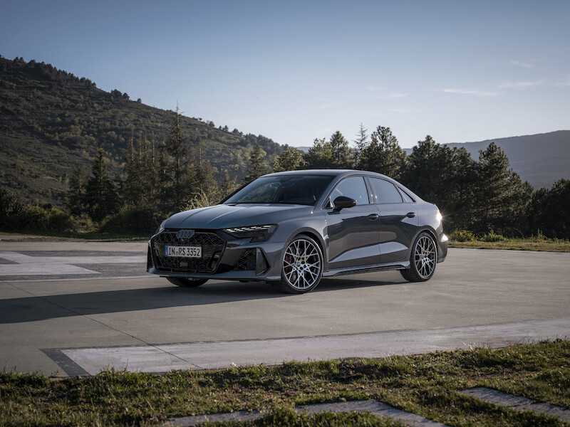 Precyzja dynamiki poprzecznej: krzywa osiągów Audi RS 3